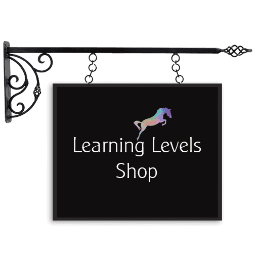 Learning Levels Shop sign