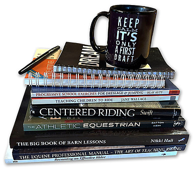 Stack Of Horsey Books
